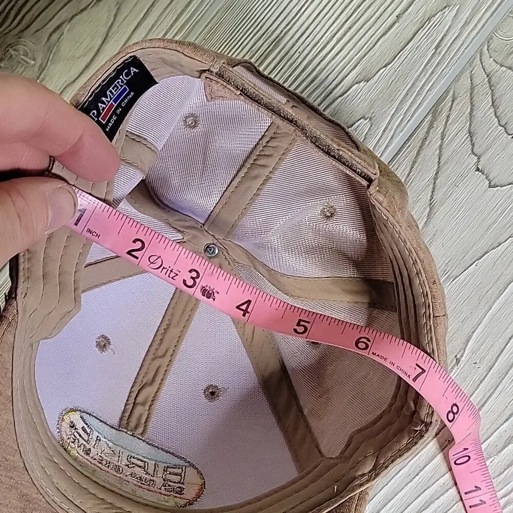 Birkie Tan American Birkebeiner Adjustable Hat